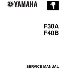 Yamaha F30A F40B Outboard engine Service manual 2007 Models codes 69H and 67C