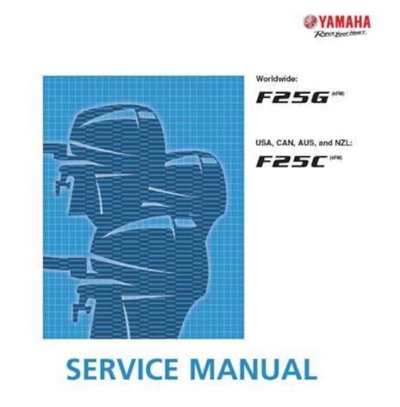 Yamaha F25C (USA, Can, Aus, Nzl) - F25G (worldwide) 6FMK Outboard