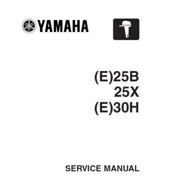 Yamaha Enduro 2 Stroke E25B, 25X and E30B Outboard Engine Service