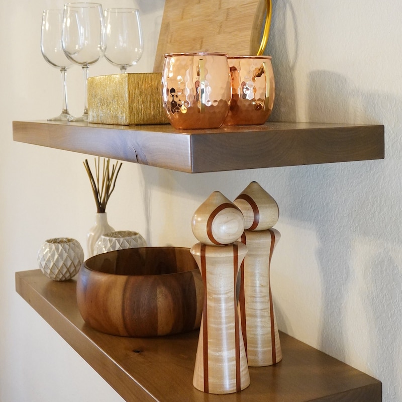 Long Floating Shelves - Etsy
