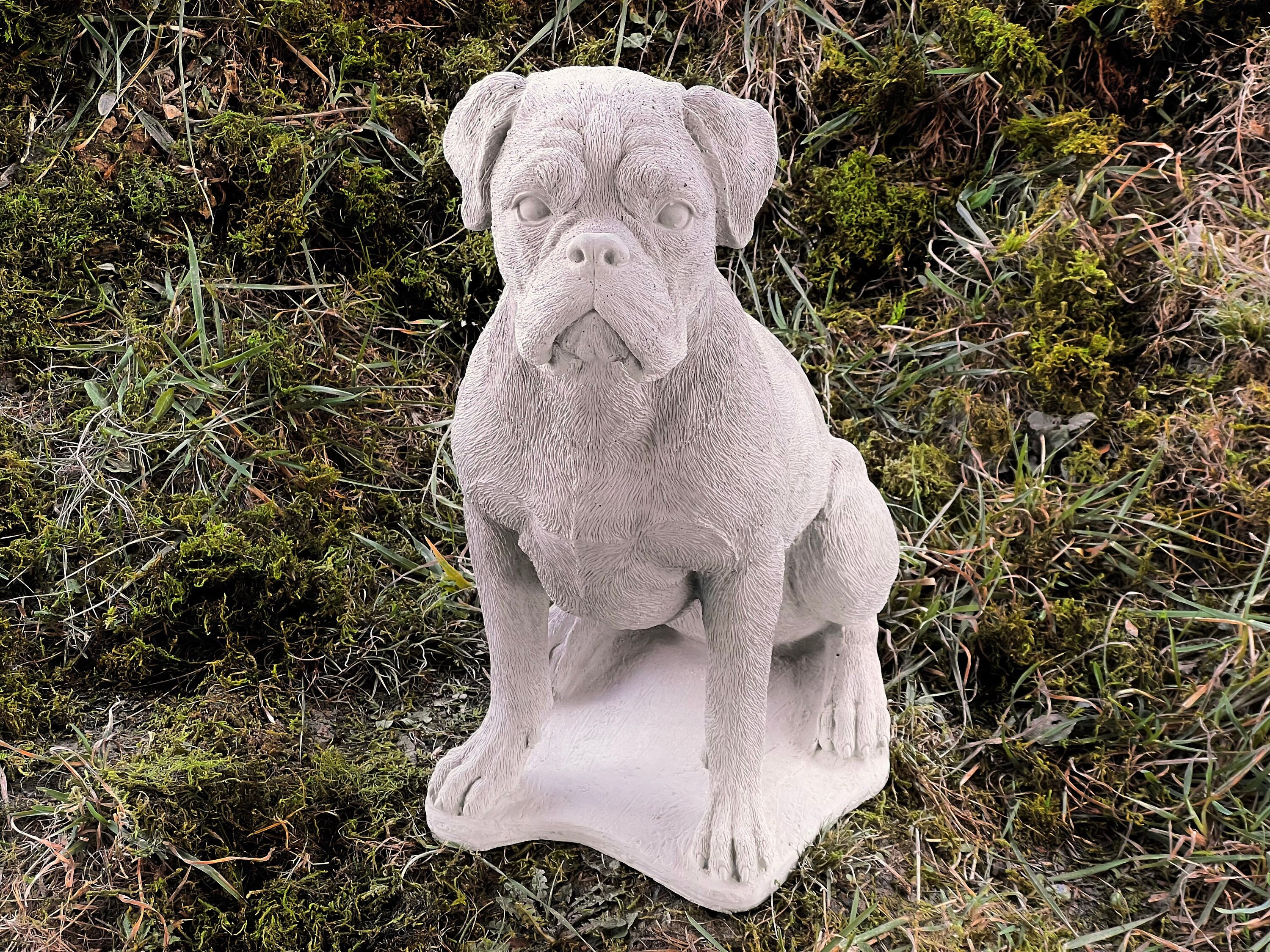 Boxer Dog Statue - Etsy Boxer Dog Statue - Etsy