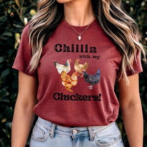 Funny Chicken Homesteading Unisex Tee, Novelty Farm Tshirt, Animal Lover Gift, Short Sleeve Top, Hilarious Hen Shirt, Plus Size