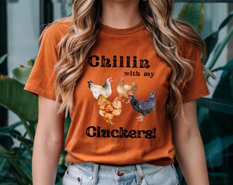 Funny Chicken Homesteading Tee, Novelty Farm Tshirt, Chicken Lover Gift, Homesteader Hilarious Hen Shirt