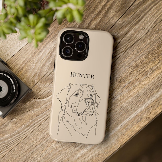 Custom Dog Name Bernese Mountain Phone Case, Customized Pet Gift, Personalized Dog Phone Cover, Neutral Samsung iPhone Google Pixel Case Custom Dog Name Bernese Mountain Phone Case, Customized Pet Gift, Personalized Dog Phone Cover, Neutral Samsung iPhone Google Pixel Case