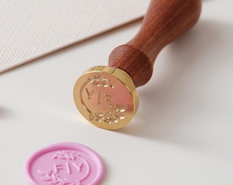 Custom Wax Seal Stamp, Gift for Wedding for Valentine’s Day for Anniversary, Couple, Mom or Friends