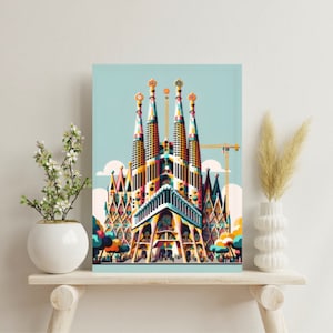 Sagrada Familia Canvas - Barcelona - Spain - Wall Art - Home Decor