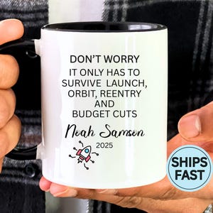Personalized Aerospace Engineer Mug, Funny Mug For Aerospace Engineer, Gift For Engineer, Coworker Mug, Aerospace Engineer Coffee Cup C1124