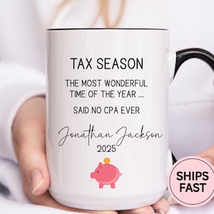 Personalized CPA Mug, Gift For CPA, Accountant Coffee Cup, CPA Graduation Gift From Mom, Tax Preparer Mug, Certified Public Accountant C1126
