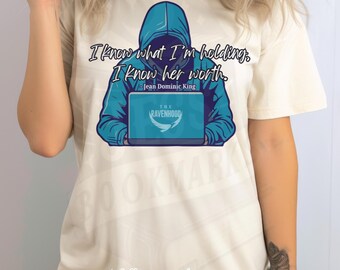 Ravenhood - I Know Her Worth Dominic King Heavyweight T-Shirt