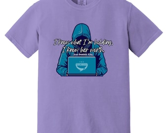 Ravenhood - I Know Her Worth Dominic King Heavyweight T-Shirt Extended Sizes