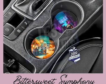 Bittersweet Symphony DRIVE Car Coasters - Officially Licensed - Kate Stewart - Reid Crowne - Nate Butler - Stella