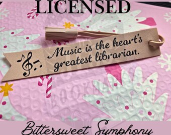 DRIVE Bittersweet Symphony Bookmark - LICENSED - Kate Stewart Merch - Stella and Reid Crowne
