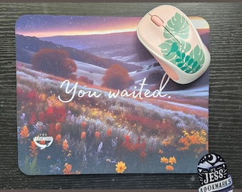 Ravenhood Mousepad - Severed Heart - You Waited - Delphine and Tyler