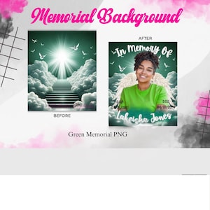 Sfondo commemorativo verde PNG, Scale per il paradiso PNG, Sfondo commemorativo, Scale per il paradiso, Sfondo RIP