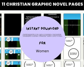 Graphic Novel für Frauen | Christliche Belletristikbücher| Christlicher Science-Fiction-Roman | Religion