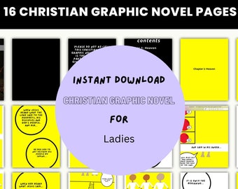 Graphic Novel for Ladies | Christian Fiction books| Christian Science Fiction Novel| Religion