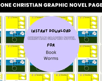 Graphic Novel for Ladies Christian Fiction books Christian Science Fiction Novel Religion