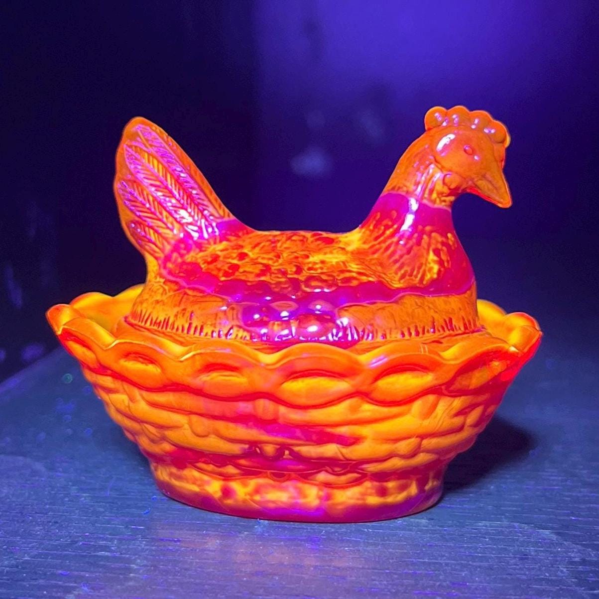 Boyd Glass Bermuda Hen on Nest #63 - Etsy