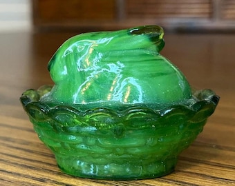 Boyd’s Glass Bunny on a Nest