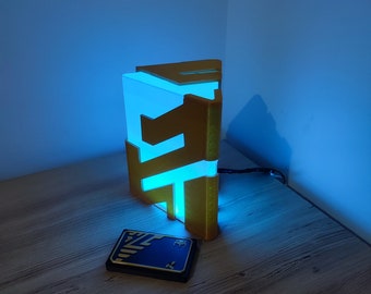 Valorant Chamber Rendezvous RGB Led Desk Lamp , Night Light/ 3D Printed / Valorant Game