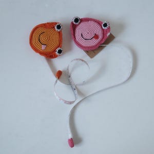 Handmade Crochet Tape Measure – Cute, Functional & One-of-a-Kind