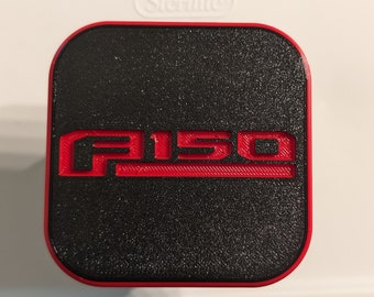 New * F150 Trailer Hitch Receiver Cover | 3D Printed for your F150 Truck 2in Receiver | Unique Design Accessory