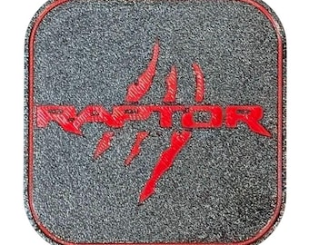 New * Raptor Trailer Hitch Receiver Cover | 3D Printed for your Raptor Truck 2in Receiver | Unique Design Accessory