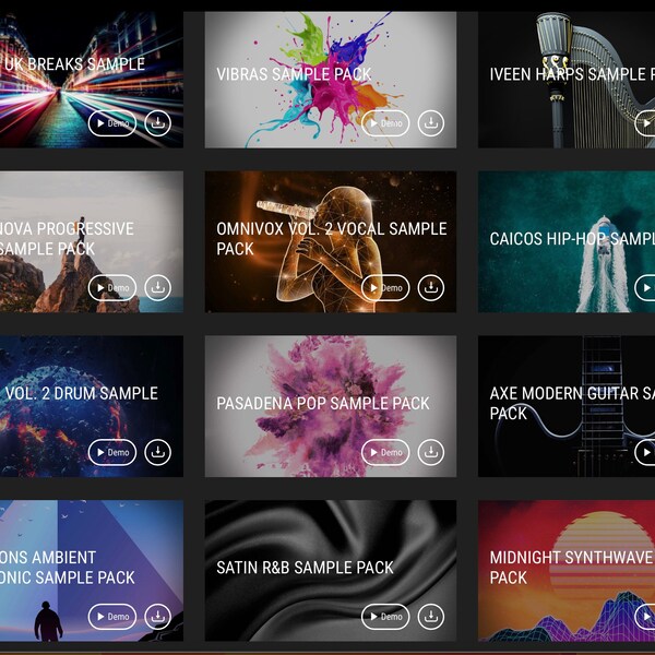 Slate Digital ALL Sample Packs (15+GB)