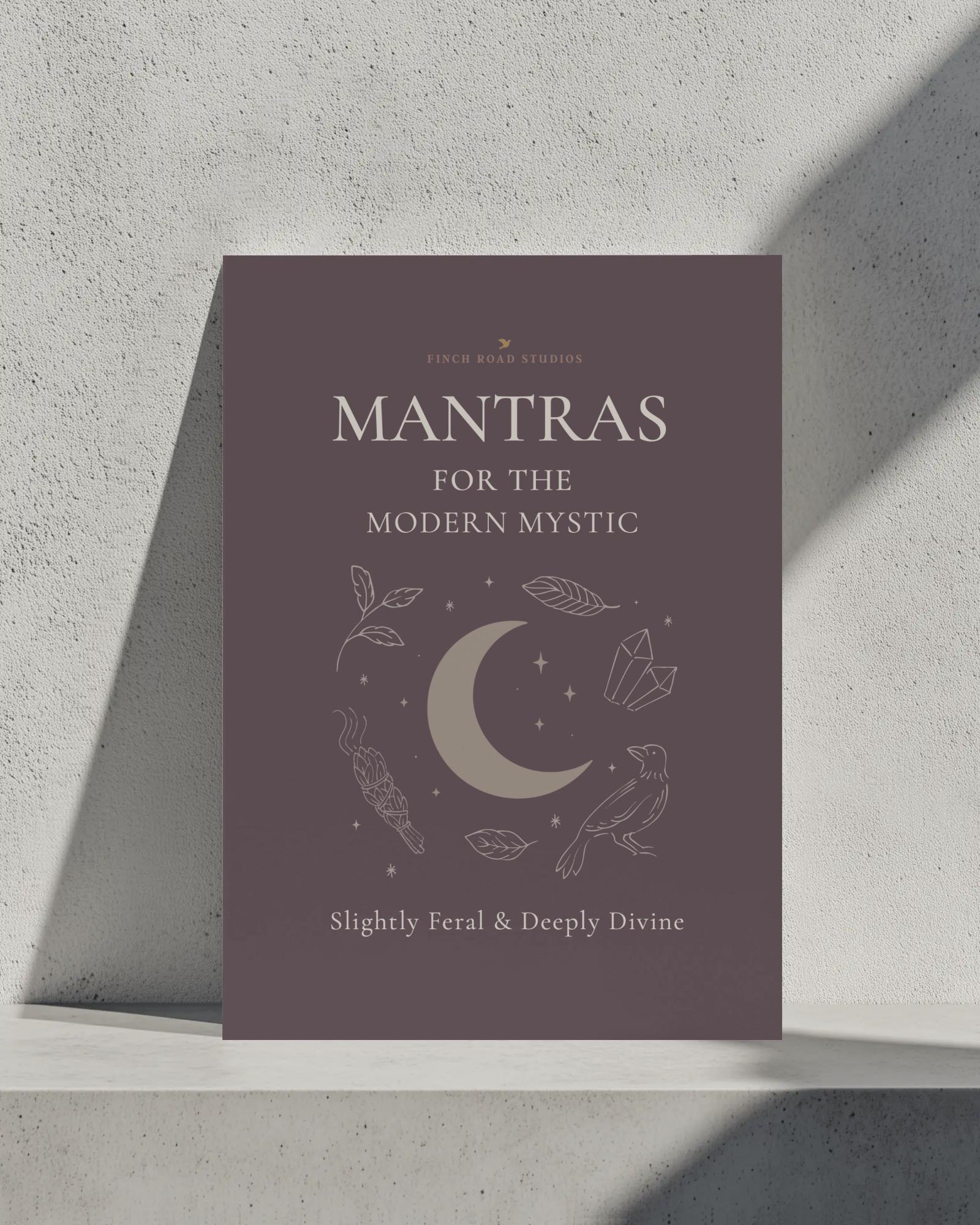 Modern Mystic Mantra Card Deck: Cheeky Spiritual Affirmations - Etsy
