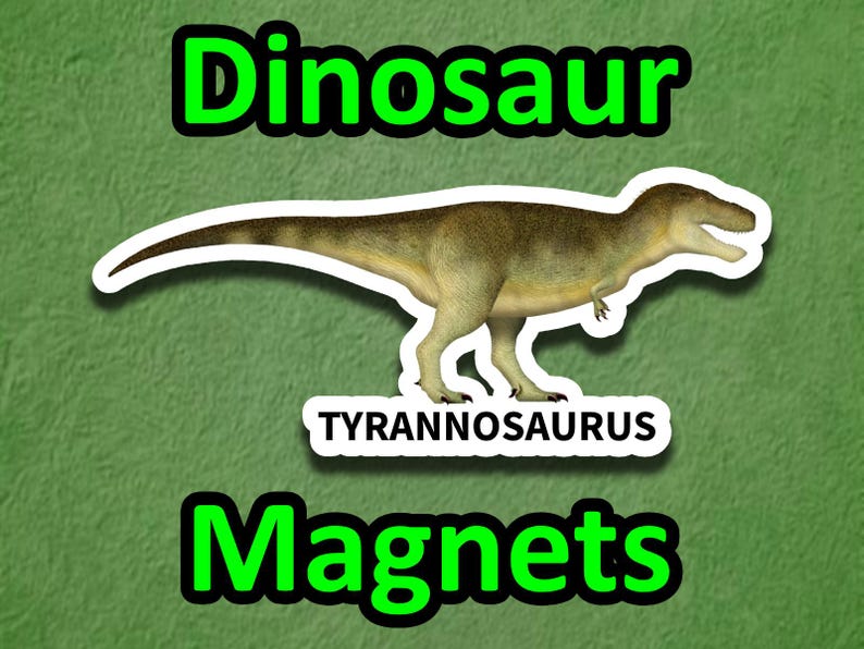 Tyrannosaurus dinosaur magnet