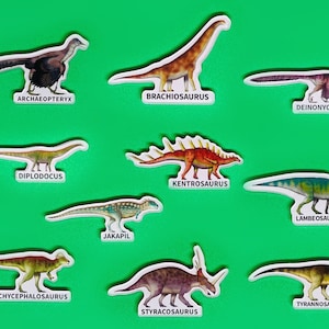 Realistic Dinosaur Magnets image 1