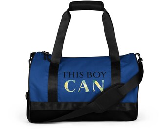 Print gym bag