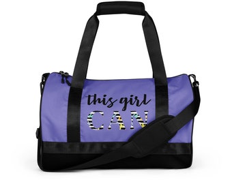 Print gym bag