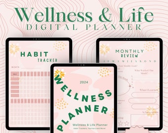 Digital Daily Life and Wellness Planner