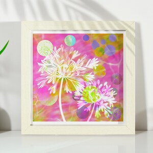 Agaplaneta Pink Flamingo - cartel de bellas artes