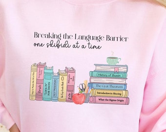 Funny Teacher Slang Sweatshirt, Teacher Slang Crew, Funny Middle School Teacher Sweatshirt, Teen Slang Bruh Shirt, High School Teacher Shirt