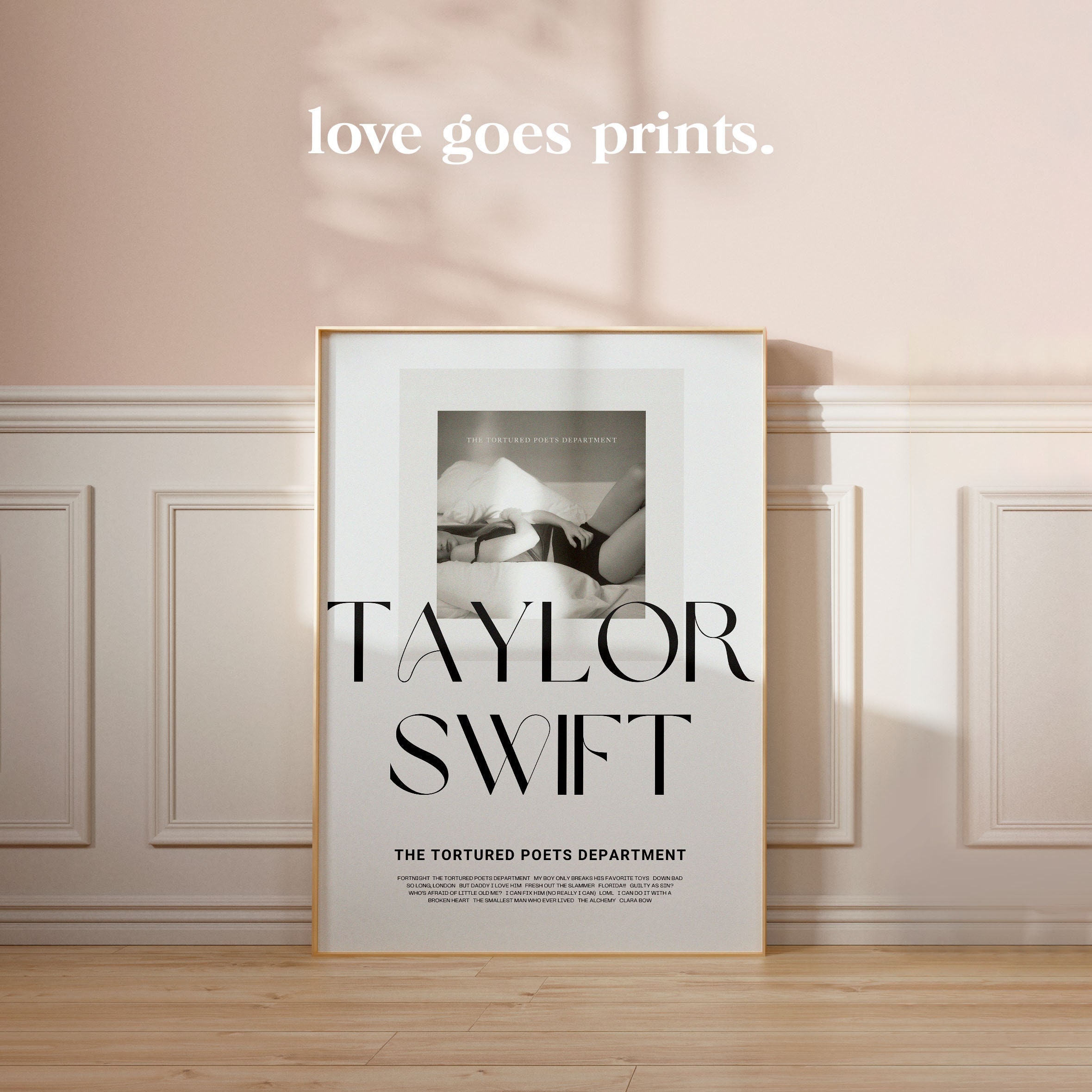 Discover The Tortured Poets Department Poster, TTPD Poster, Taylor New Album Poster