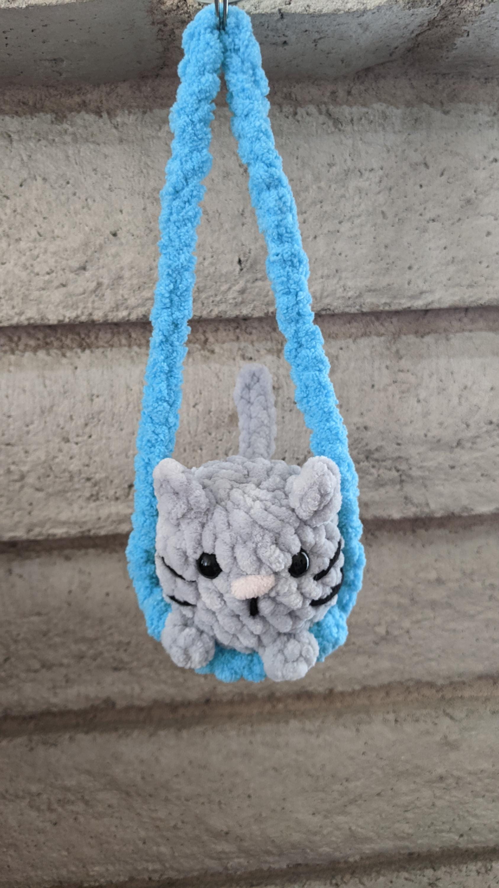 Crochet Animal Friends on a Swing for Your Car | Made to Order - Etsy