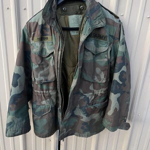 Vintage 1980s US Army Military Chemical Protective Suit
