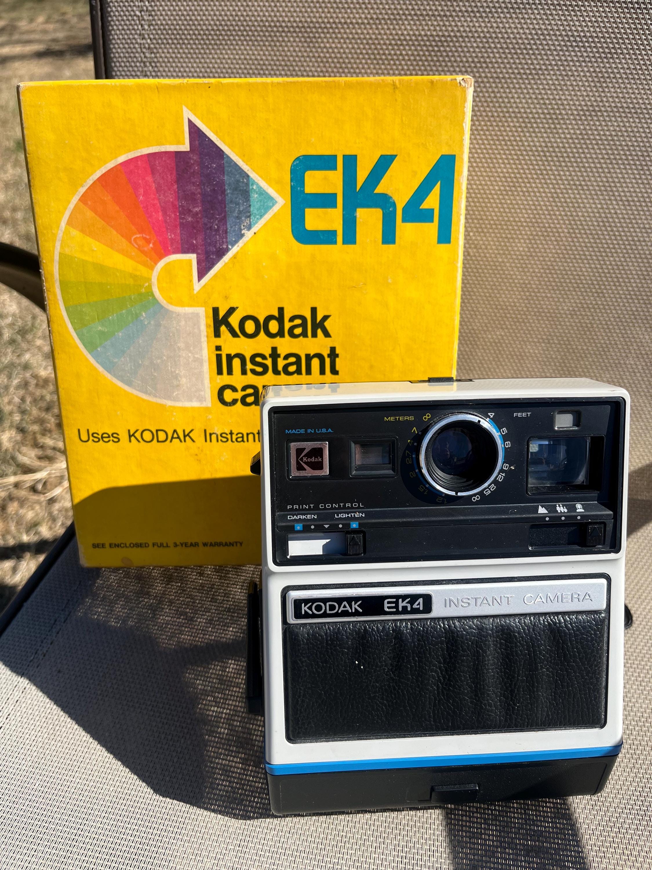 Kodak Instant Camera EK4 1976 Vintage Cameras 1970s 1980s Film