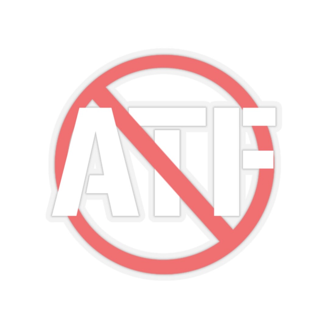 Anti-atf Sticker WHITE - Etsy