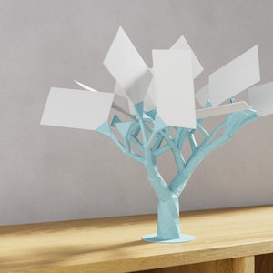 The Business Tree, einzigartiger organischer 3D-Druck, Bürodekor Bild 8