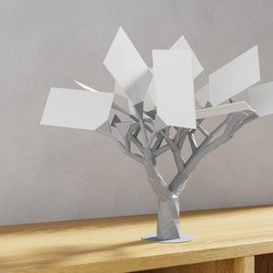 The Business Tree, einzigartiger organischer 3D-Druck, Bürodekor Bild 3