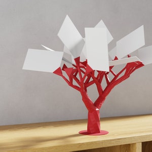 The Business Tree, einzigartiger organischer 3D-Druck, Bürodekor Bild 6