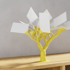 The Business Tree, einzigartiger organischer 3D-Druck, Bürodekor Bild 9