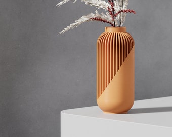 The Yao Vase – Moderne und Einzigartige Dekoration für Trockenblumen | Öko-freundlicher 3D-Druck | Vielfältige Farbwahl | Verschiedene Größe