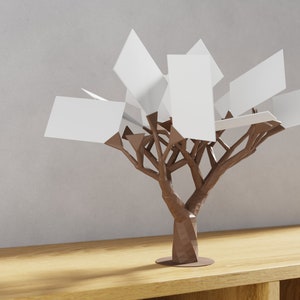 The Business Tree, einzigartiger organischer 3D-Druck, Bürodekor Bild 1