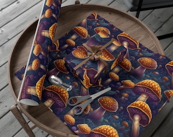 Papel de regalo Bosque de setas, papel de estilo campestre caprichoso