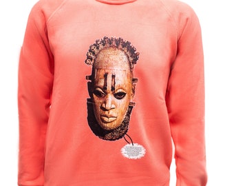 Pink Sacred Benin God- Festac '77 Sweatshirt