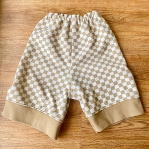Cotton Checkered Knee Shorts | Toddler Shorts | Spring summer fit | Birthday Gift | Gifts for Nephew or Neice | gingham print clothing